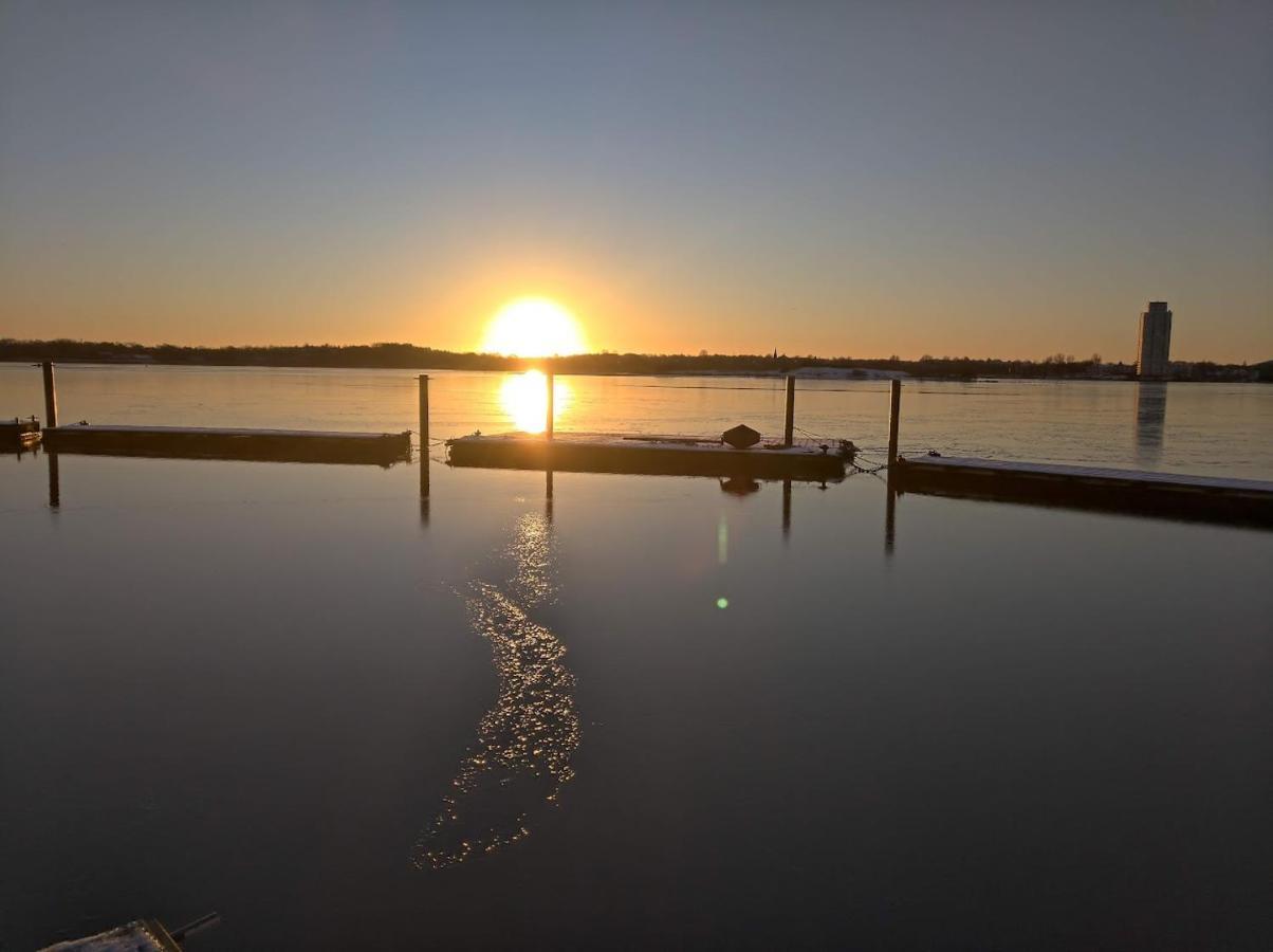 Ostsee Hausboot Schleswig Ostseeblick 1 Luaran gambar
