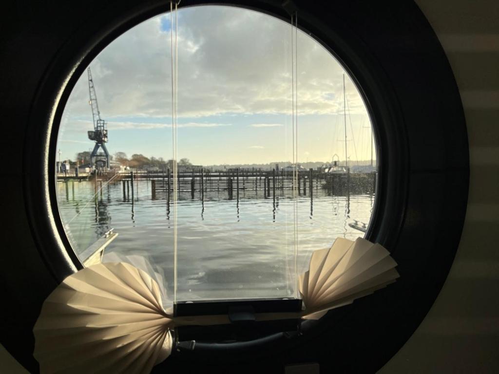 Ostsee Hausboot Schleswig Ostseeblick 1 Luaran gambar