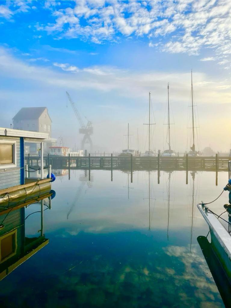 Ostsee Hausboot Schleswig Ostseeblick 1 Luaran gambar