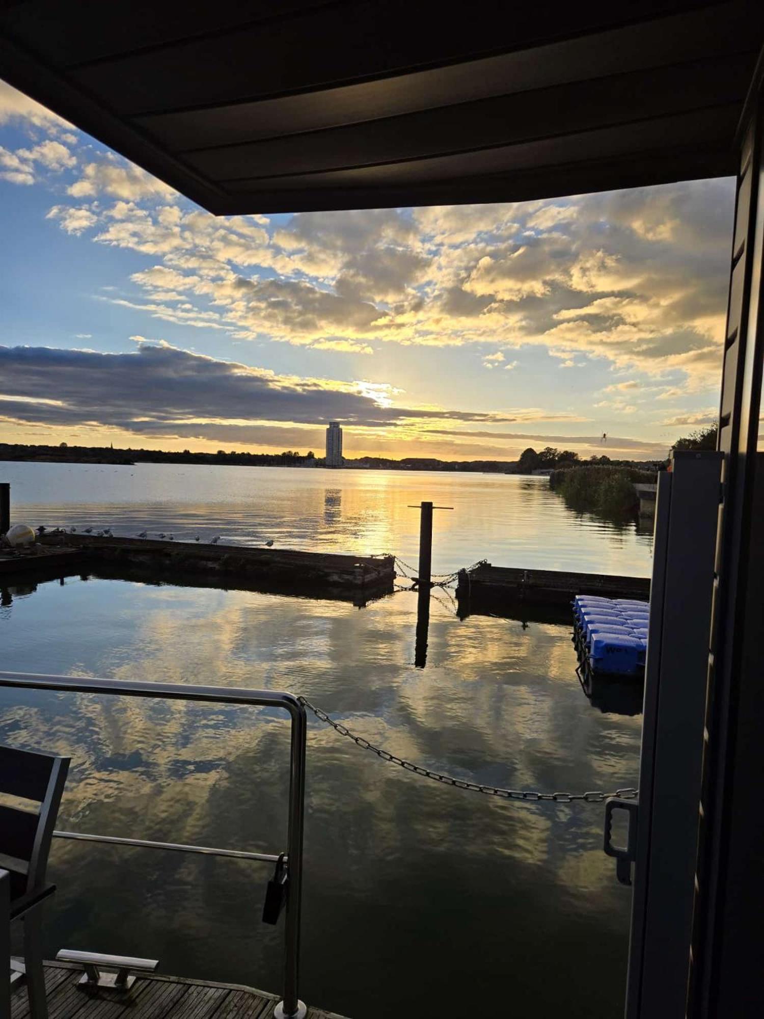 Ostsee Hausboot Schleswig Ostseeblick 1 Luaran gambar